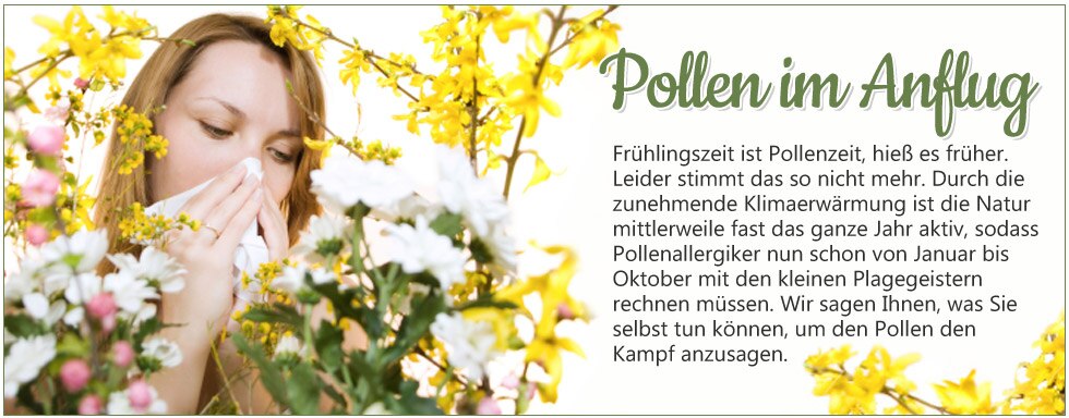 Pollen im Anflug