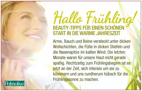 Hallo Frühling! Beauty-Tipps