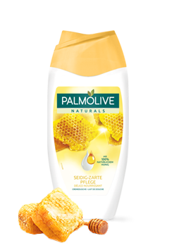 Palmolive Naturals Honig und Feuchtigkeitsmilch Duschgel