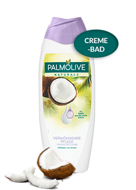 Palmolive Naturals Kokos und Feuchtigkeitsmilch Badeschaum