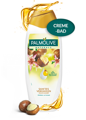 Palmolive Naturals Macadamiaöl und Kakao Badeschaum