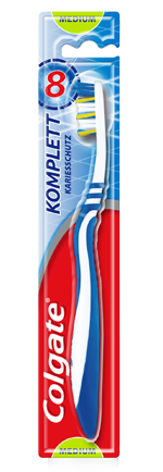 Colgate Komplett; Kariesschutz Zahnbürste