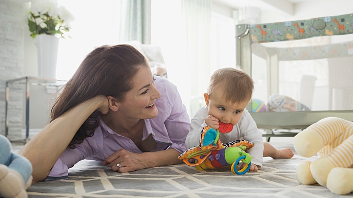 Hautausschlag durchs Zahnen