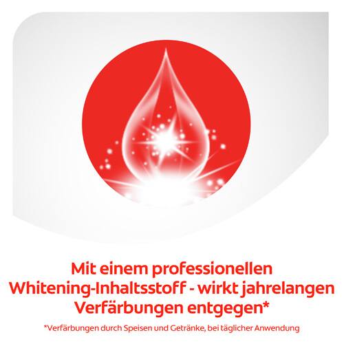 Mit einem professionellen whitening-inhaltsstoff