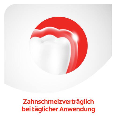 Zahnschmelzvertraglich bei täglicher Anwendung