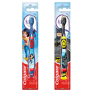 Colgate® Smiles Batman Wonder Woman Edition 6+ Jahre Kinderzahnbürste